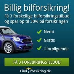 sammenlign bilforsikring.